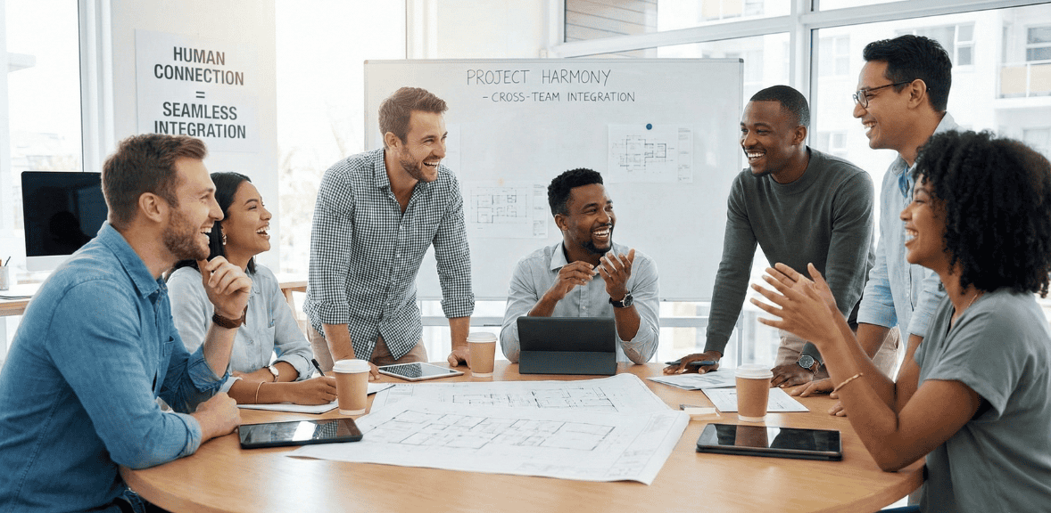 Cross-department collaboration enabled by donor management integration in nonprofit operations