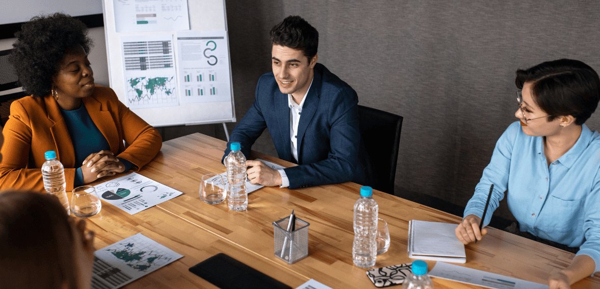 Two nonprofit leaders preparing a leadership gift request using major donor ask scripts nonprofits and effective gift ask conversation techniques