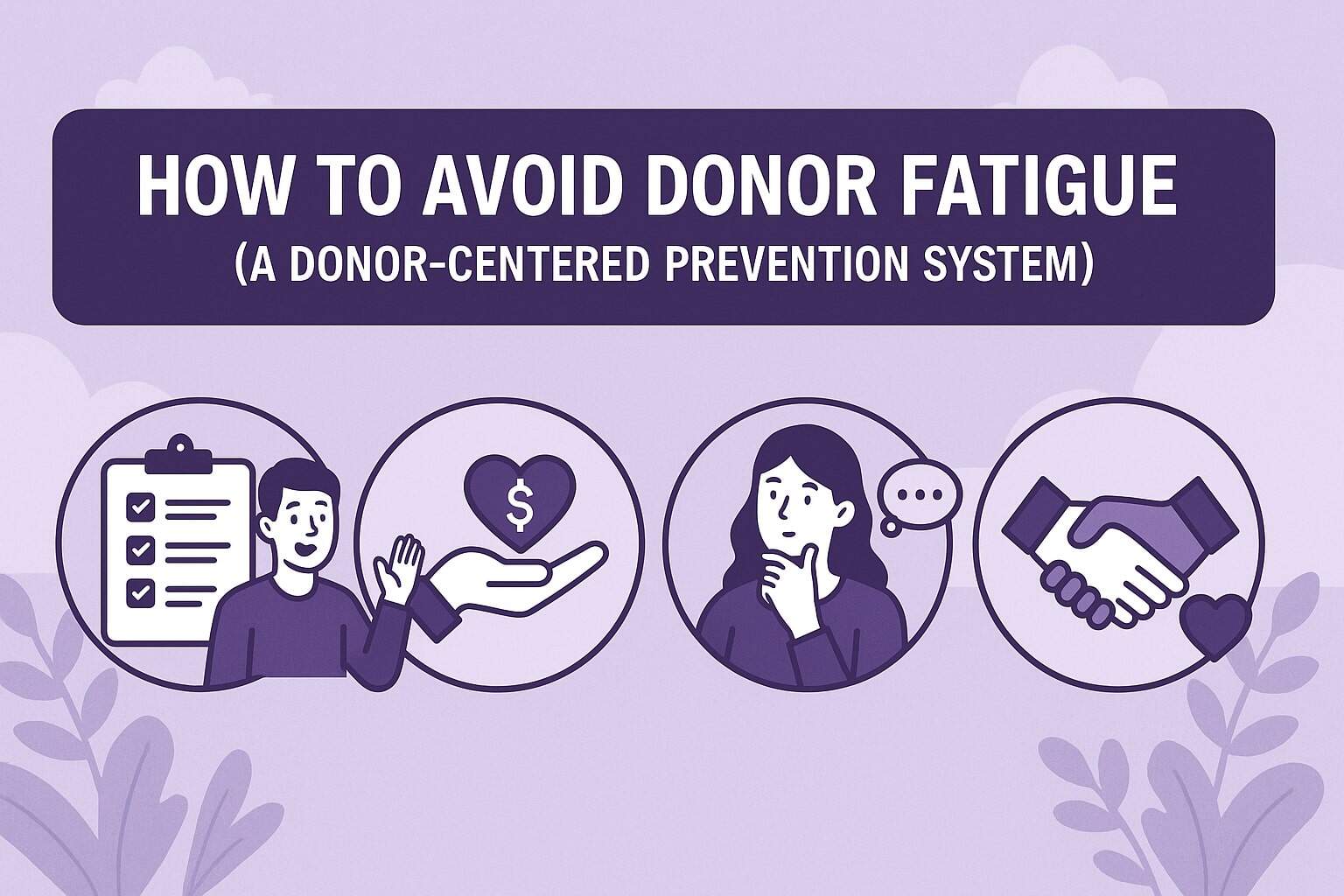 How To Avoid Donor Fatigue (A Donor-Centered Prevention System)