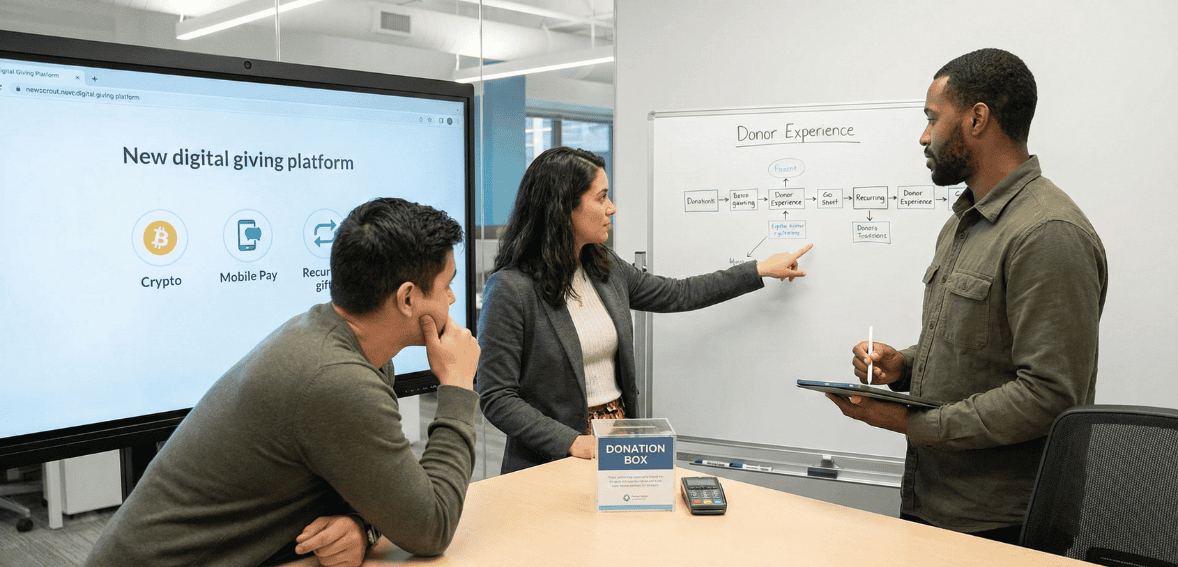 Implementing fundraising technology thoughtfully by offering online payment methods that match donor preferences