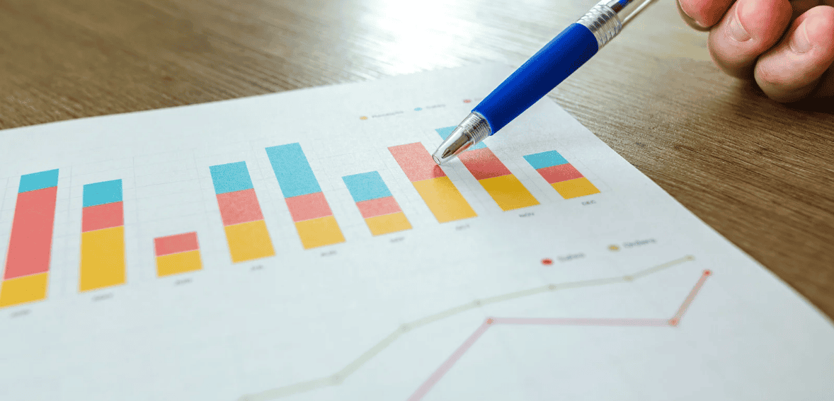 Chart displaying key fundraising metrics used in donor data analysis for nonprofit decision-making.