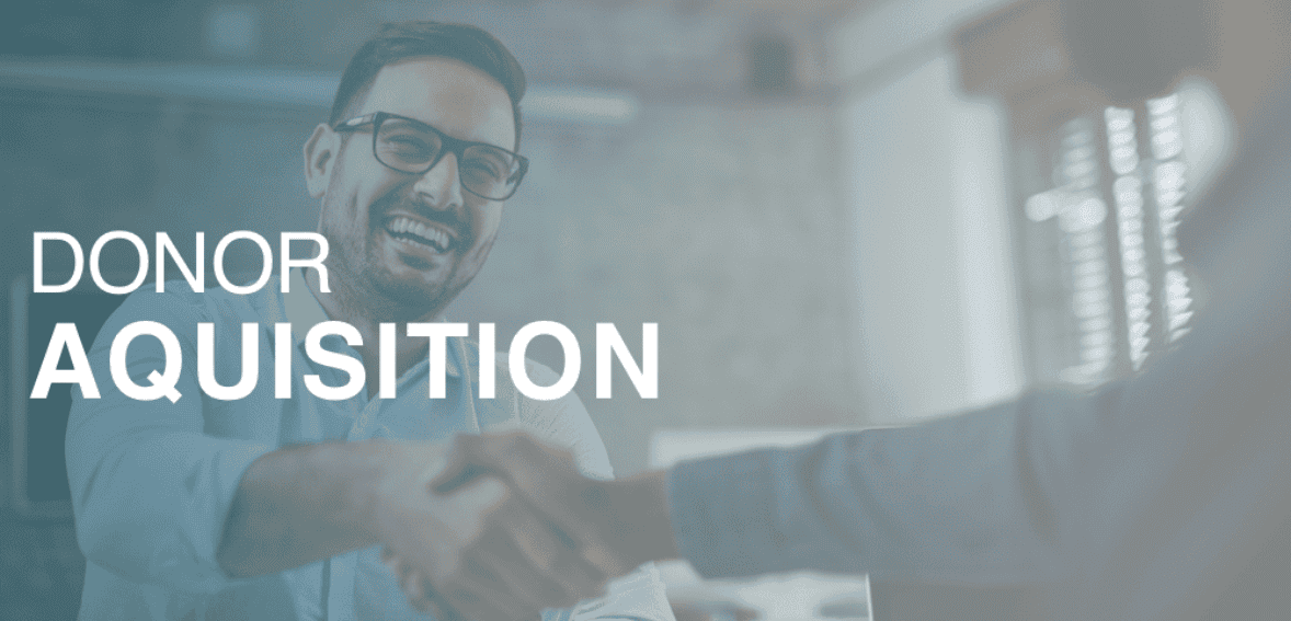 Digital donor acquisition