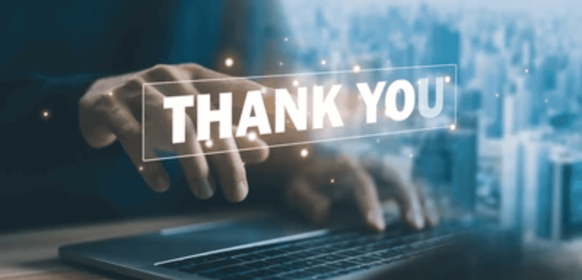 Donor thank-you letters