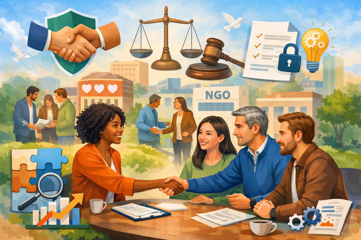 Building Trust and Governance for Collaborating With Other Nonprofits