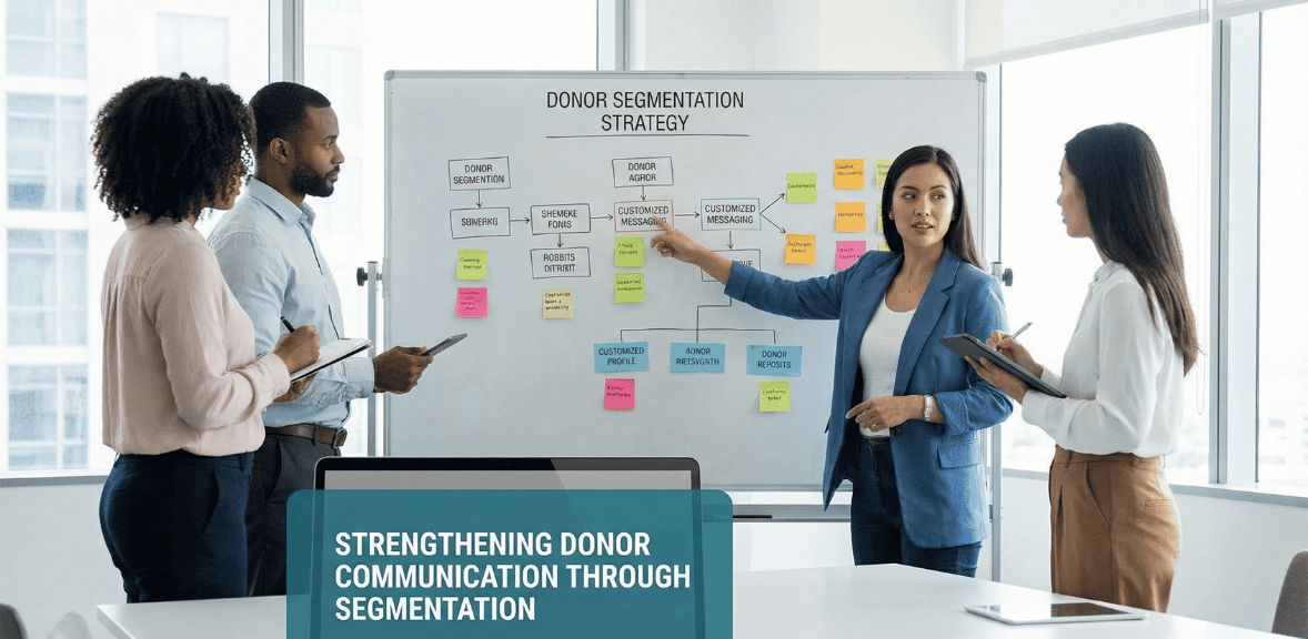 Nonprofit email segmentation improves donor communication by sending more relevant and personalized messages