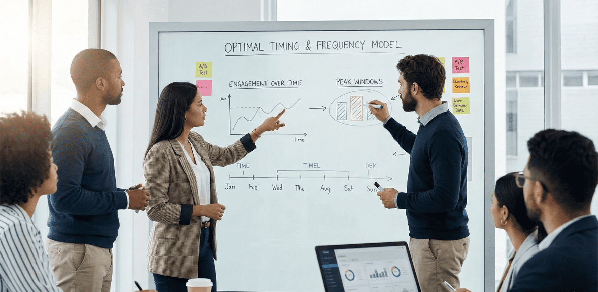 Choosing the right timing and frequency for a nonprofit email campaign to avoid overwhelming supporters