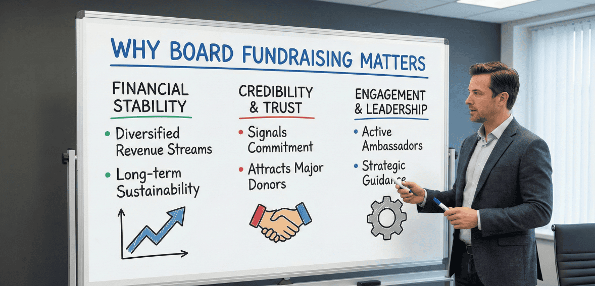 Why nonprofit board fundraising and strong board engagement matter for donor trust and organizational growth