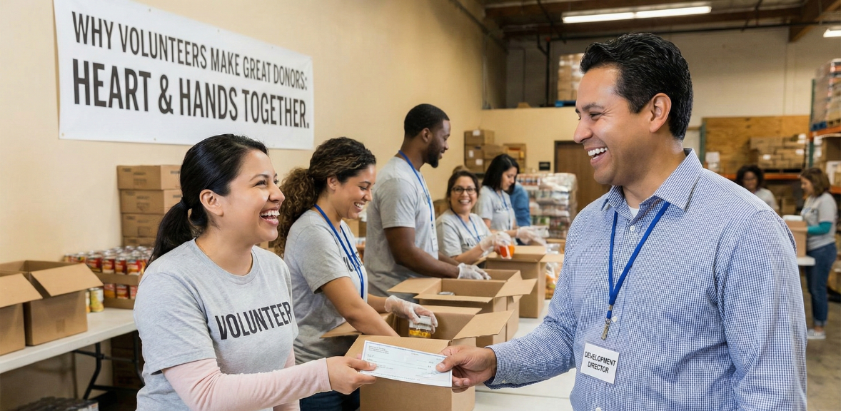 Volunteer engagement builds trust and shows why nonprofit volunteers often become donors