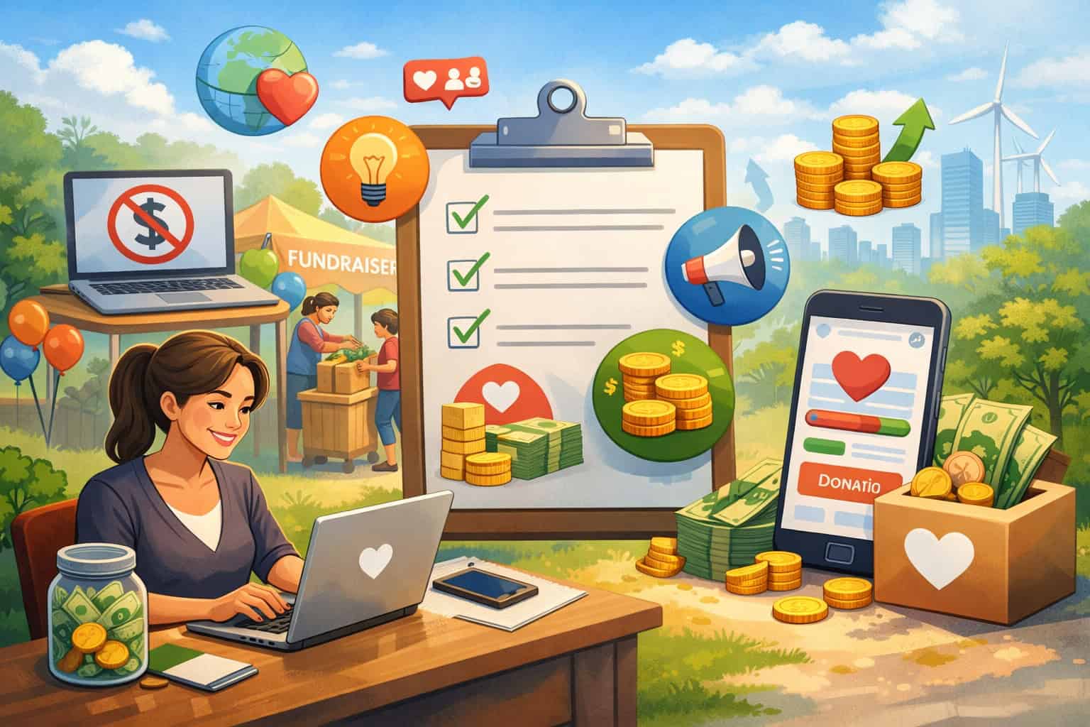 Step-by-Step: Start a Fundraiser With No Monthly Fees