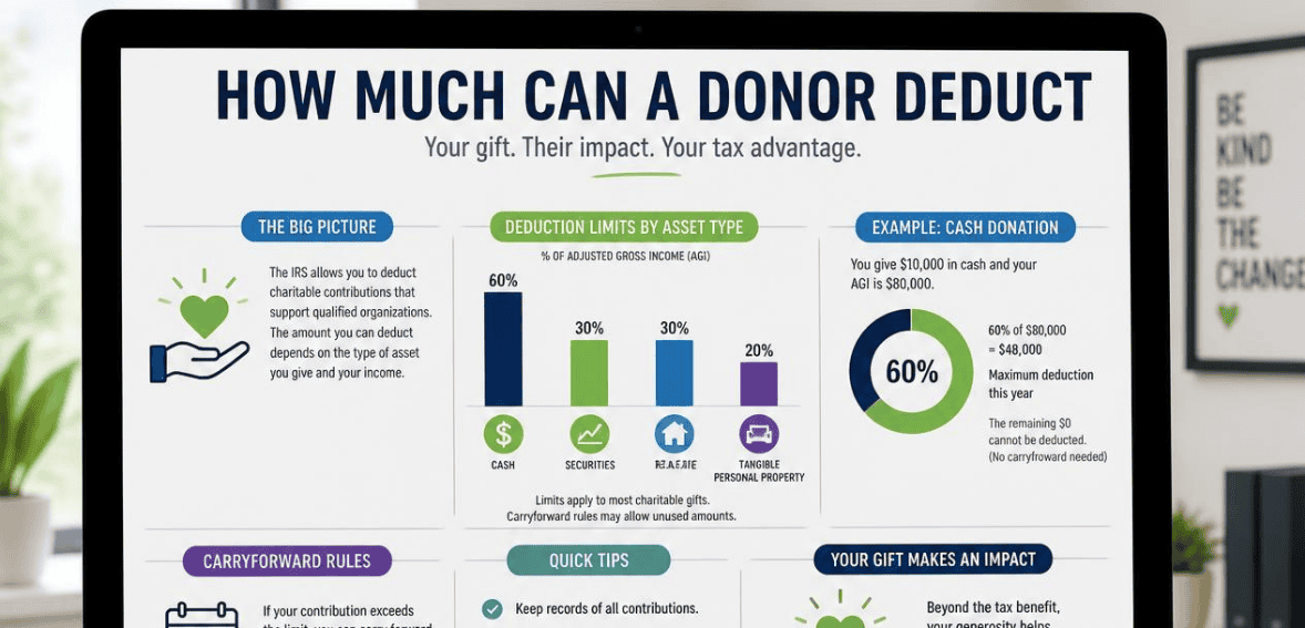 How Much Can a Donor Deduct