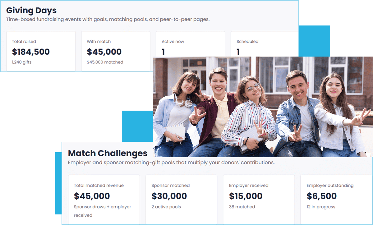 Cloud Donor Manager account setup preview
