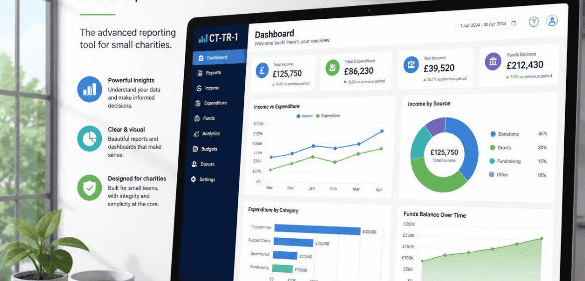 Meet the CT-TR-1 - The Treasurer's Report for Small Charities